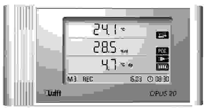 OPUS20 THI - Datenlogger für Temperatur & rel. Feuchte