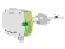 Der Kanalmessumformer EE850 misst den CO2‐ Gehalt, die Feuchte und die Temperatur in Lüftungskanälen.