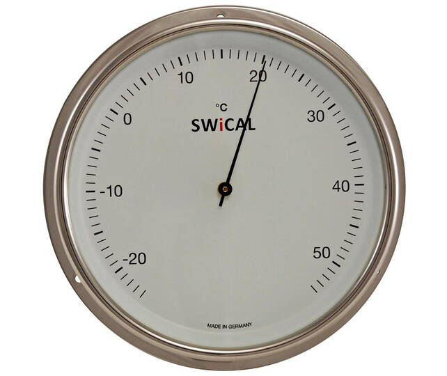 Thermomètre 3014.741 S Thermomètre pour montage mural