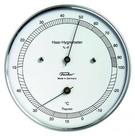 Innen-im Freien nasses Hygrometer-Feuchtigkeits-Thermometer Messinstrument ER 