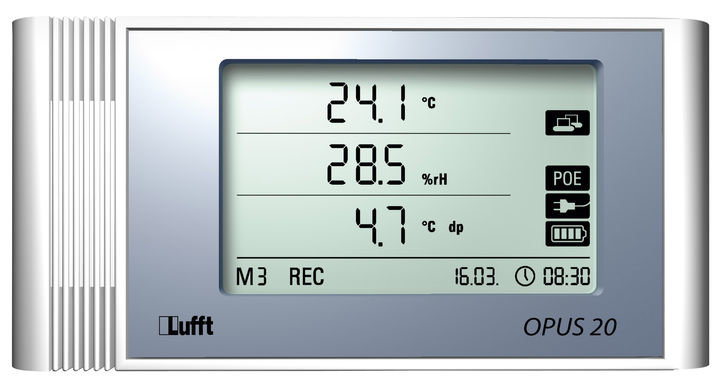 OPUS20 THI Datalogger OPUS20 THI enregistreur de données pour la température et l'humidité relative