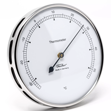 Thermometer Fischer 117.01 Bimetall-Thermometer für Innenräume mit 103mm Durchmesser