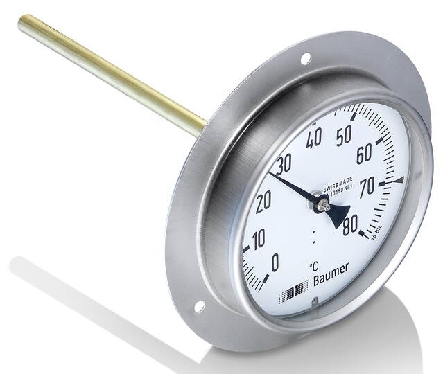 Bimetallthermometer TBL 100 Bimetallthermometer TBL 100 für Lüftungskanäle