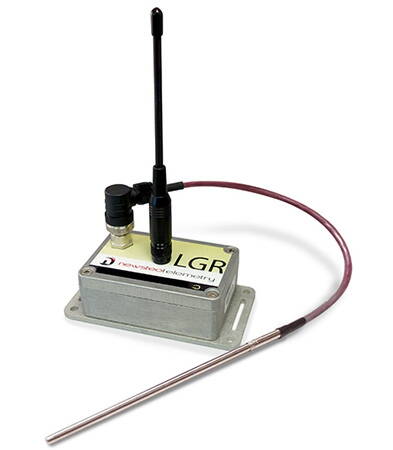 Newsteo - datalogger de température LGR 30 / LGR 33 Enregistreur de température industriel avec sonde Pt100 ou Pt 1000