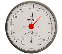 Thermo-Hygrometer 5098.00 S Mechanischer Klimamesser für die Wandmontage oder mit Ständer