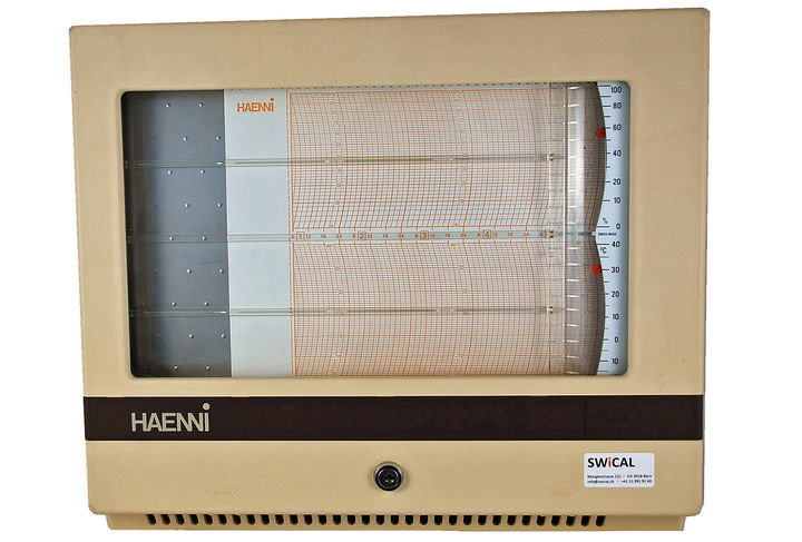 Thermo-Hygrograph KRK 501 Thermo-Hygrograph KRK 501 mit mechanischem Uhrwerk