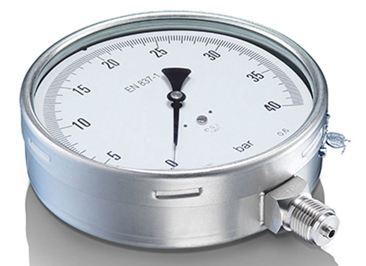 Prüfmanometer MVX8 Prüfmanometer für korrosive, nicht kristallisierende Flüssigkeiten und Gase.